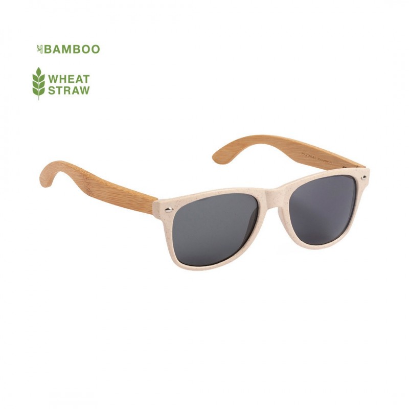 Étui à lunettes de soleil en bois de bambou > Mariage Déco Belle